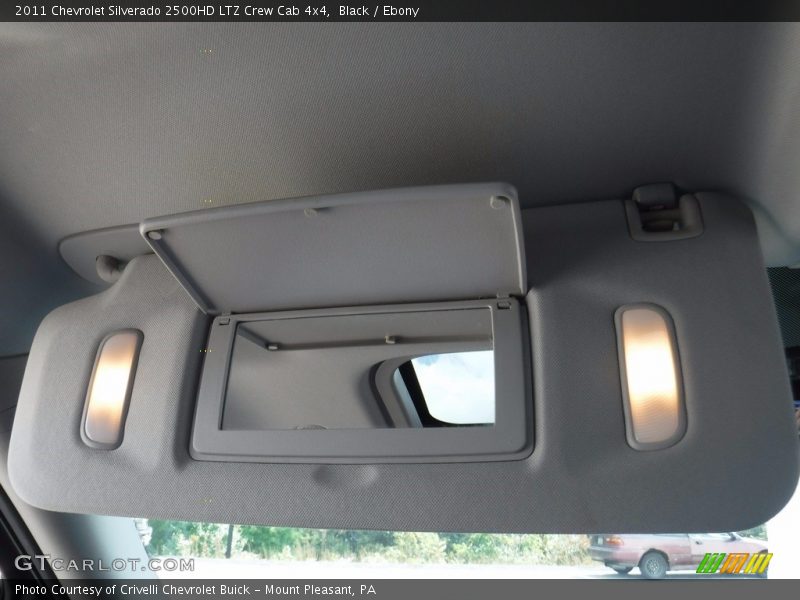 Black / Ebony 2011 Chevrolet Silverado 2500HD LTZ Crew Cab 4x4
