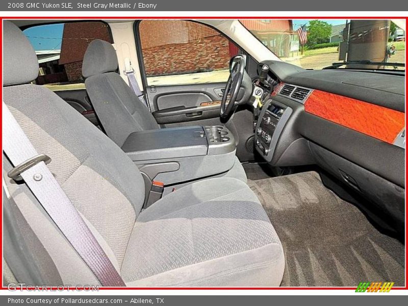 Steel Gray Metallic / Ebony 2008 GMC Yukon SLE