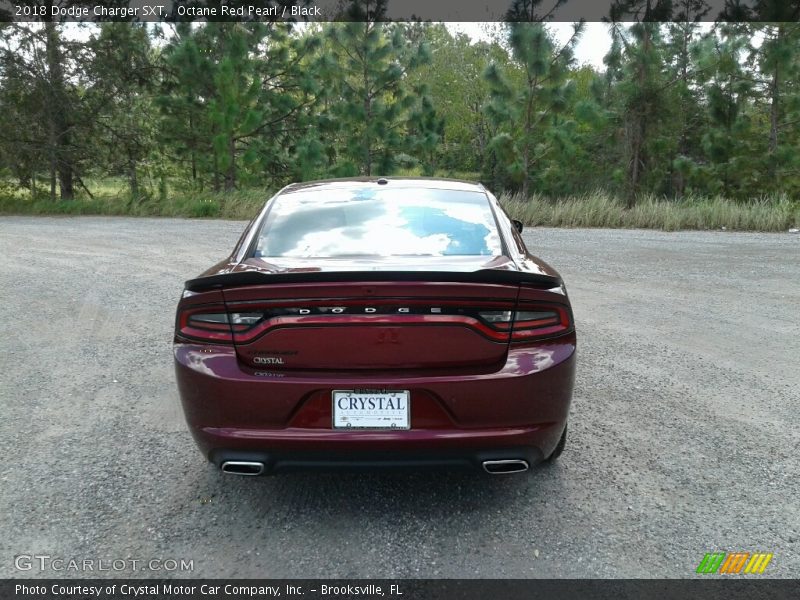 Octane Red Pearl / Black 2018 Dodge Charger SXT
