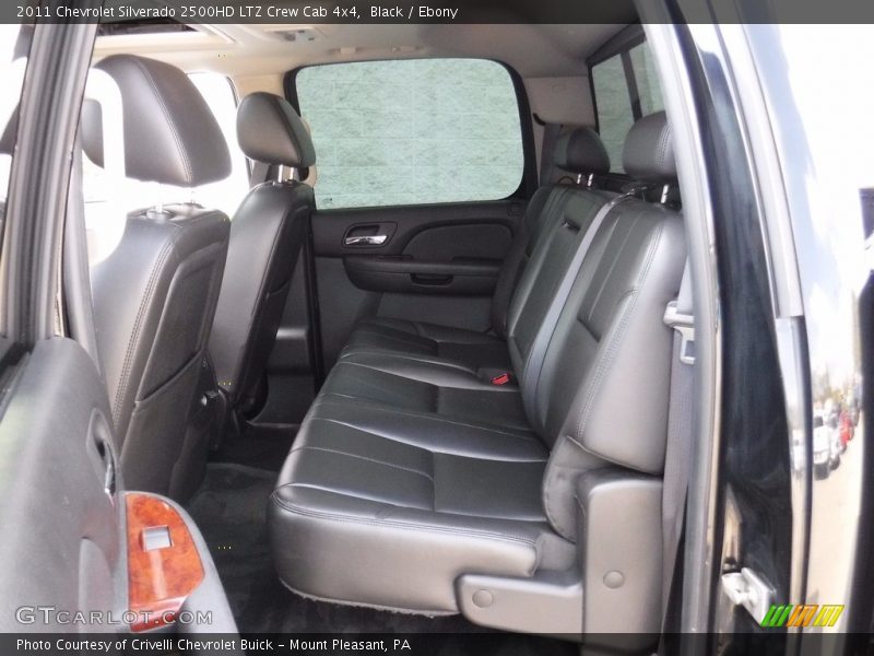 Black / Ebony 2011 Chevrolet Silverado 2500HD LTZ Crew Cab 4x4