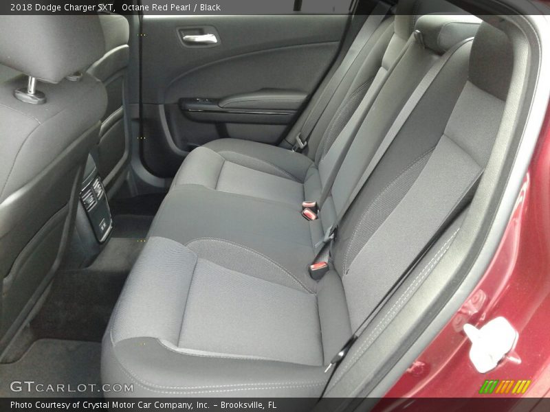Octane Red Pearl / Black 2018 Dodge Charger SXT