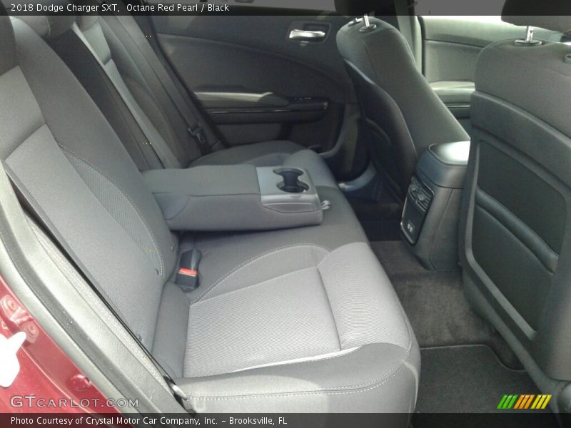 Octane Red Pearl / Black 2018 Dodge Charger SXT