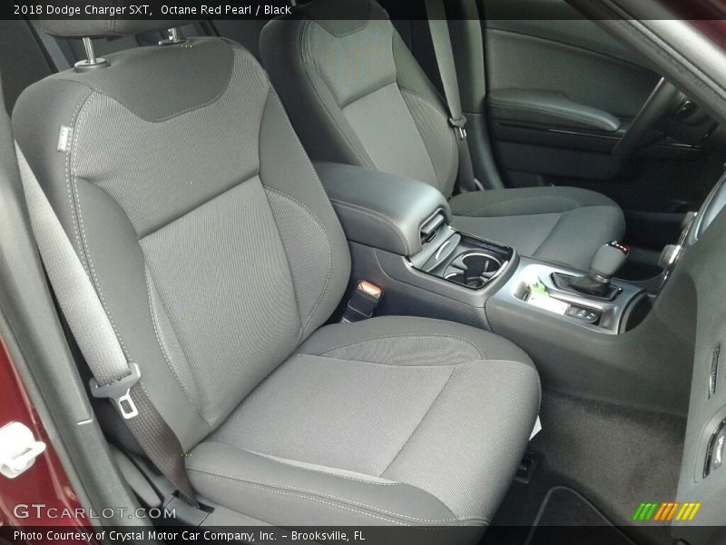 Octane Red Pearl / Black 2018 Dodge Charger SXT