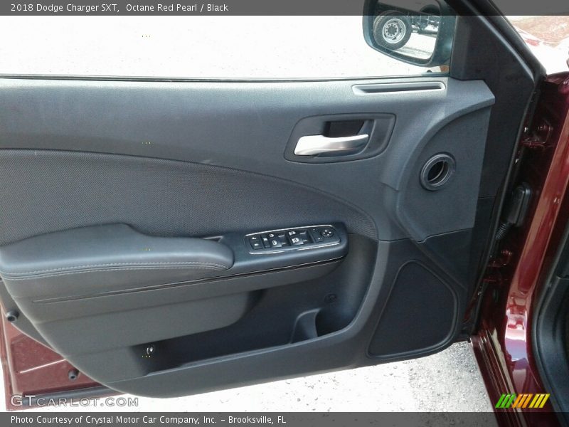Octane Red Pearl / Black 2018 Dodge Charger SXT