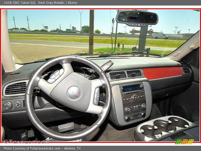 Steel Gray Metallic / Ebony 2008 GMC Yukon SLE