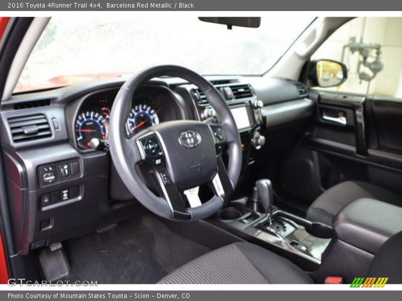 Barcelona Red Metallic / Black 2016 Toyota 4Runner Trail 4x4