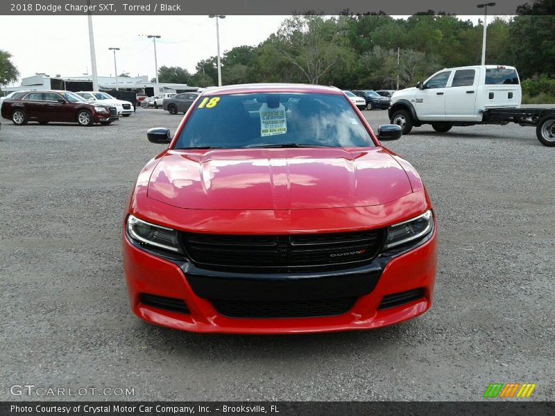 Torred / Black 2018 Dodge Charger SXT