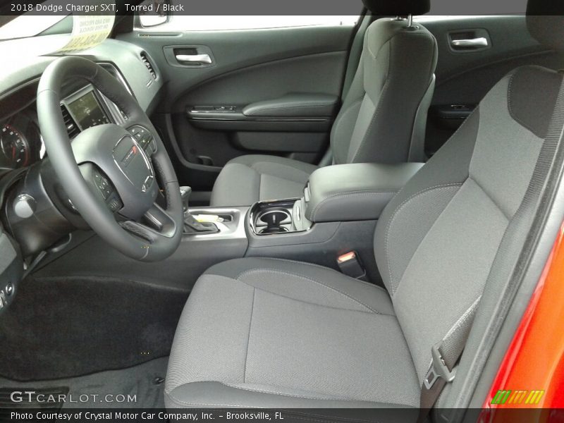 Torred / Black 2018 Dodge Charger SXT