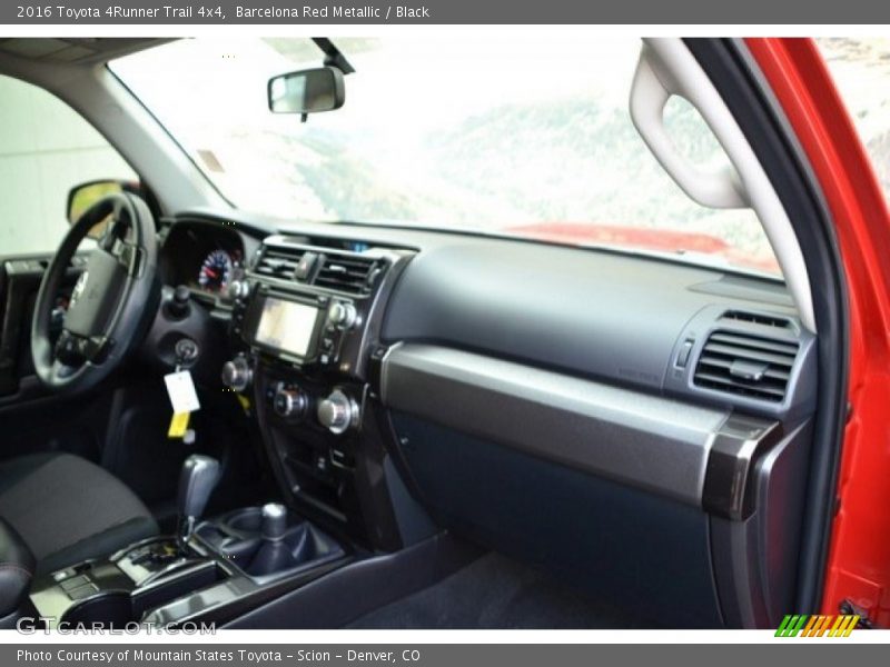 Barcelona Red Metallic / Black 2016 Toyota 4Runner Trail 4x4