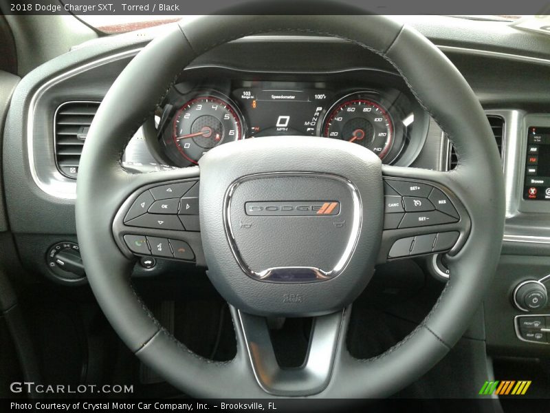 Torred / Black 2018 Dodge Charger SXT