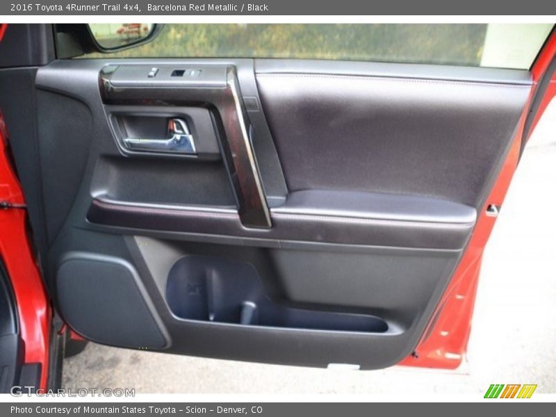 Barcelona Red Metallic / Black 2016 Toyota 4Runner Trail 4x4