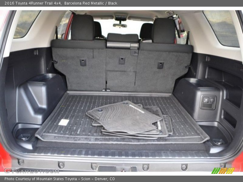 Barcelona Red Metallic / Black 2016 Toyota 4Runner Trail 4x4