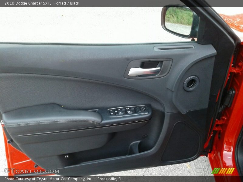 Torred / Black 2018 Dodge Charger SXT