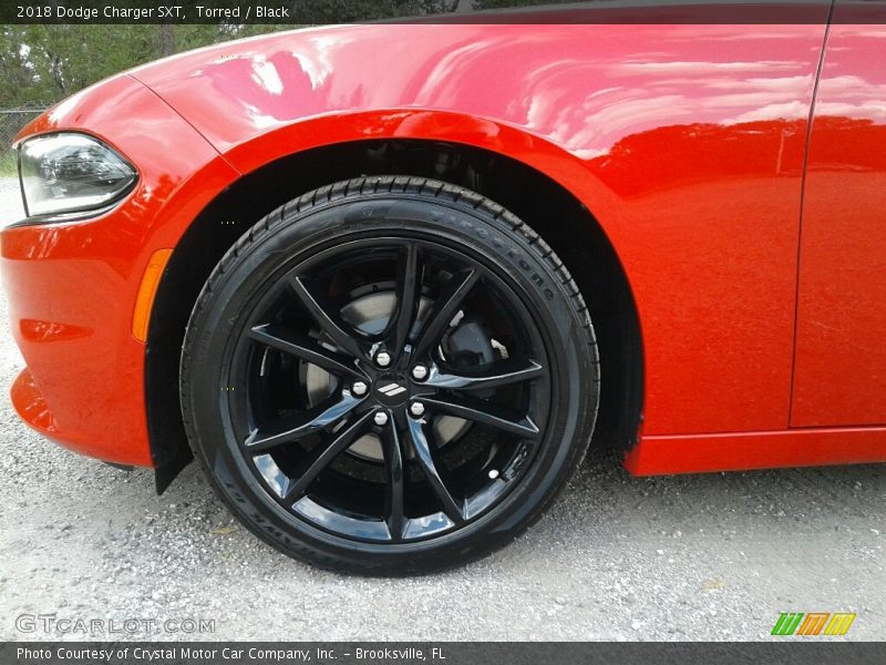 Torred / Black 2018 Dodge Charger SXT