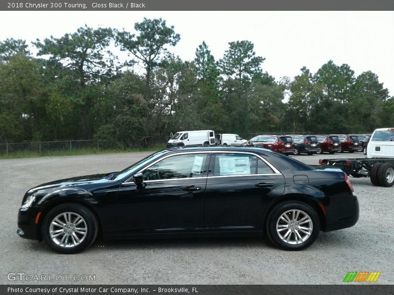 Gloss Black / Black 2018 Chrysler 300 Touring