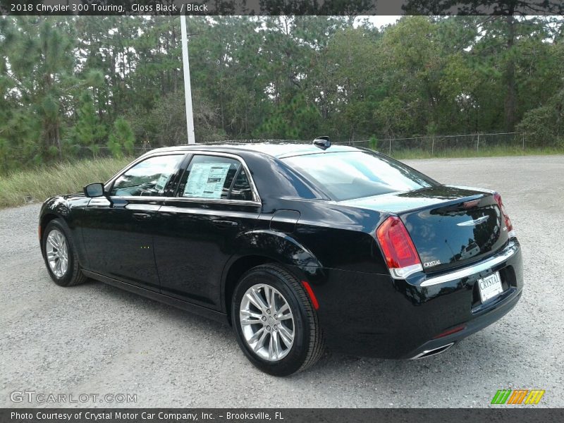 Gloss Black / Black 2018 Chrysler 300 Touring