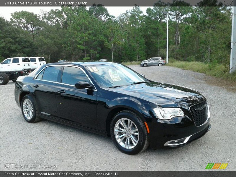 Gloss Black / Black 2018 Chrysler 300 Touring