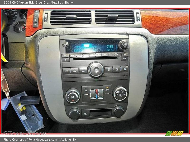 Steel Gray Metallic / Ebony 2008 GMC Yukon SLE