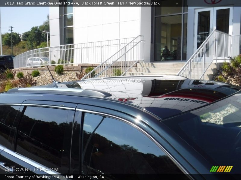 Black Forest Green Pearl / New Saddle/Black 2013 Jeep Grand Cherokee Overland 4x4