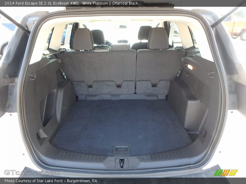 White Platinum / Charcoal Black 2014 Ford Escape SE 2.0L EcoBoost 4WD