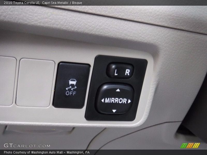 Capri Sea Metallic / Bisque 2010 Toyota Corolla LE