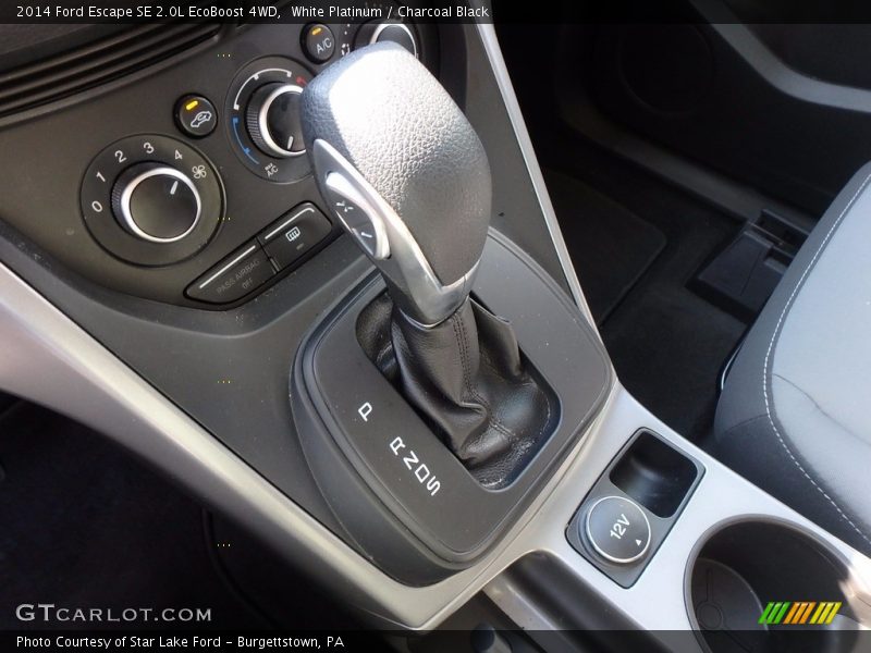 White Platinum / Charcoal Black 2014 Ford Escape SE 2.0L EcoBoost 4WD