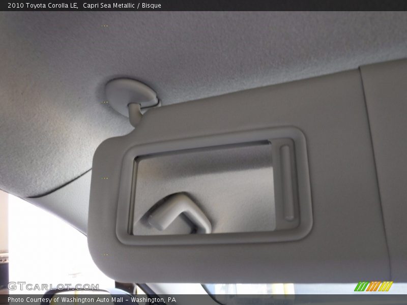 Capri Sea Metallic / Bisque 2010 Toyota Corolla LE