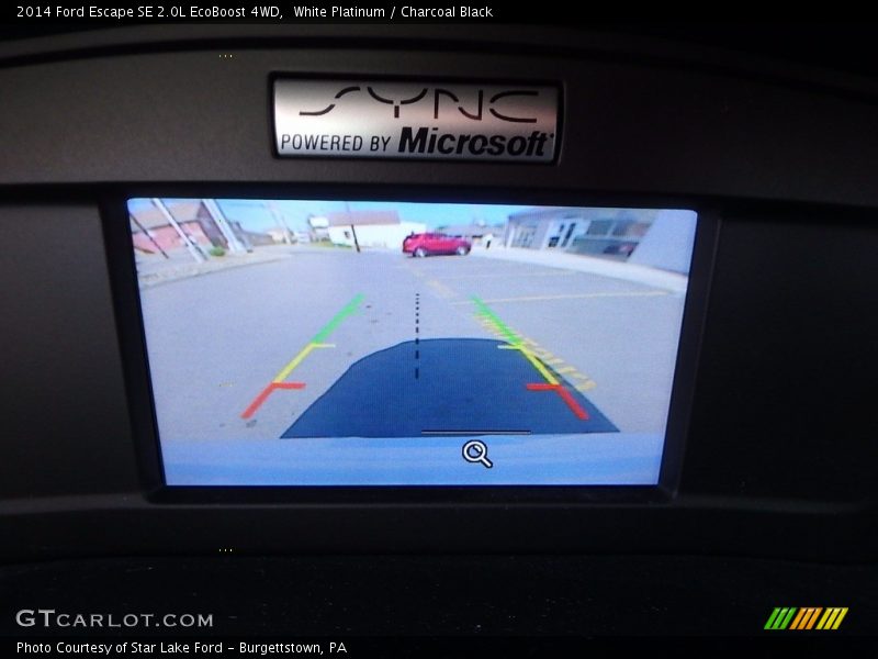 White Platinum / Charcoal Black 2014 Ford Escape SE 2.0L EcoBoost 4WD