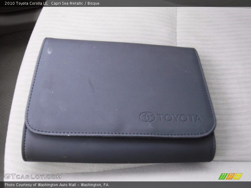 Capri Sea Metallic / Bisque 2010 Toyota Corolla LE