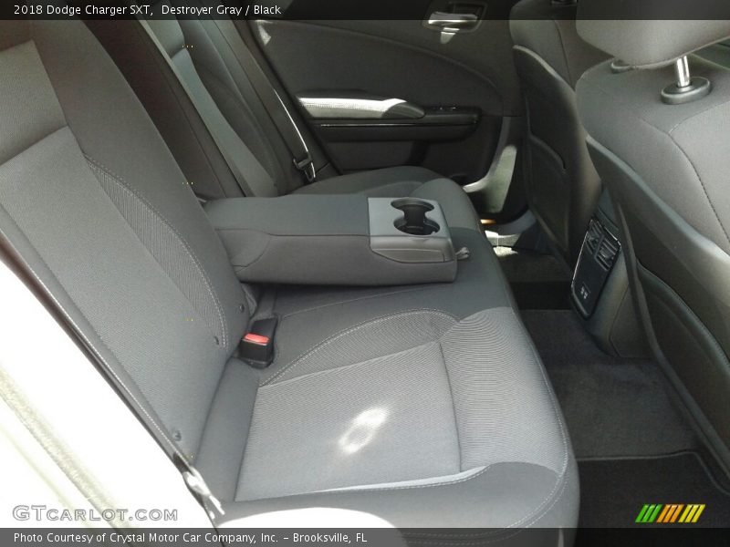 Destroyer Gray / Black 2018 Dodge Charger SXT