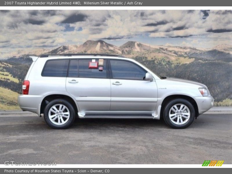 Millenium Silver Metallic / Ash Gray 2007 Toyota Highlander Hybrid Limited 4WD