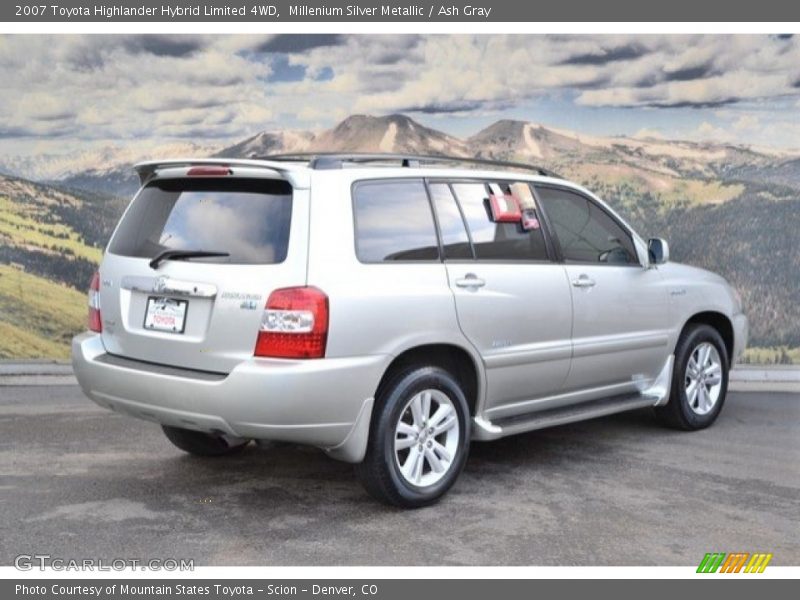 Millenium Silver Metallic / Ash Gray 2007 Toyota Highlander Hybrid Limited 4WD