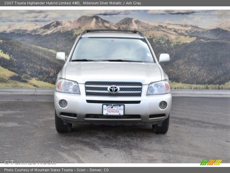 Millenium Silver Metallic / Ash Gray 2007 Toyota Highlander Hybrid Limited 4WD