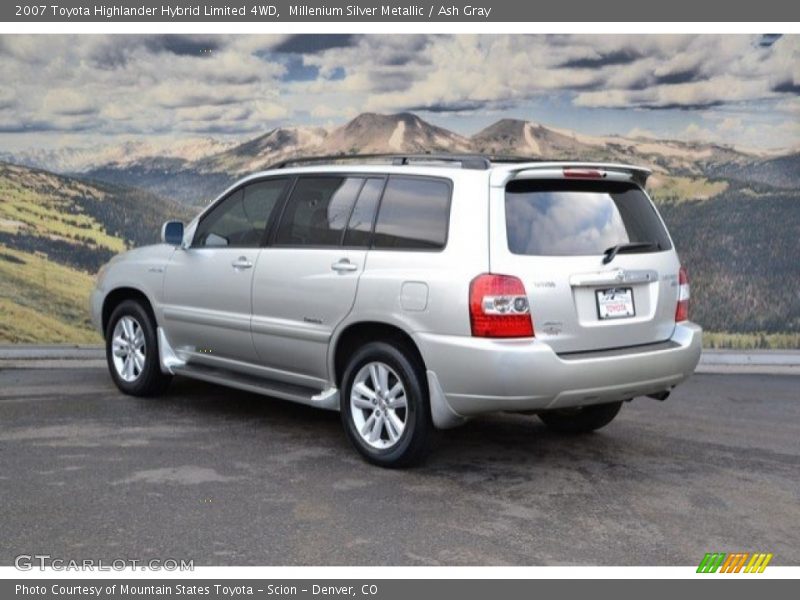 Millenium Silver Metallic / Ash Gray 2007 Toyota Highlander Hybrid Limited 4WD