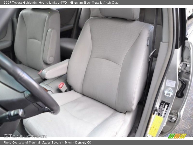 Millenium Silver Metallic / Ash Gray 2007 Toyota Highlander Hybrid Limited 4WD
