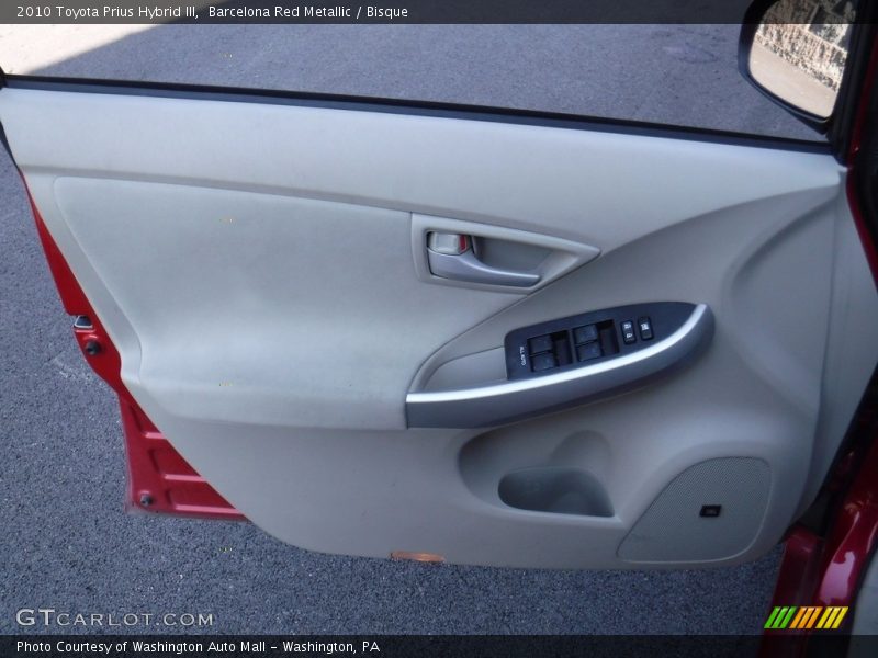 Barcelona Red Metallic / Bisque 2010 Toyota Prius Hybrid III