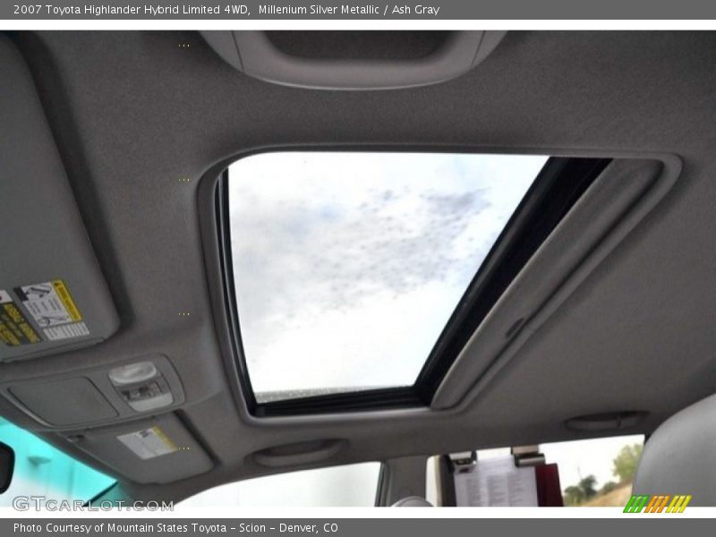 Millenium Silver Metallic / Ash Gray 2007 Toyota Highlander Hybrid Limited 4WD