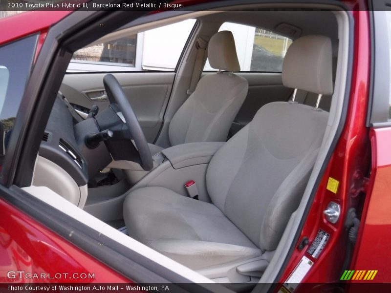 Barcelona Red Metallic / Bisque 2010 Toyota Prius Hybrid III