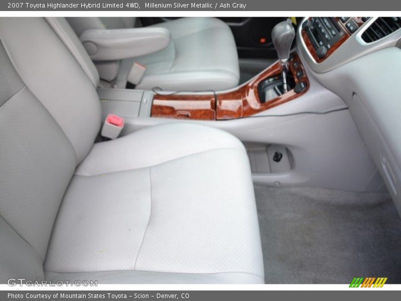 Millenium Silver Metallic / Ash Gray 2007 Toyota Highlander Hybrid Limited 4WD