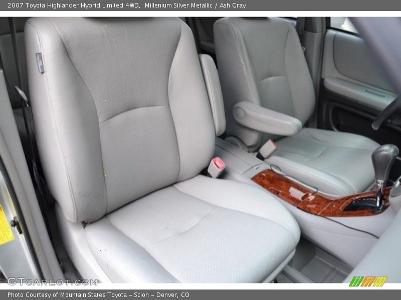 Millenium Silver Metallic / Ash Gray 2007 Toyota Highlander Hybrid Limited 4WD