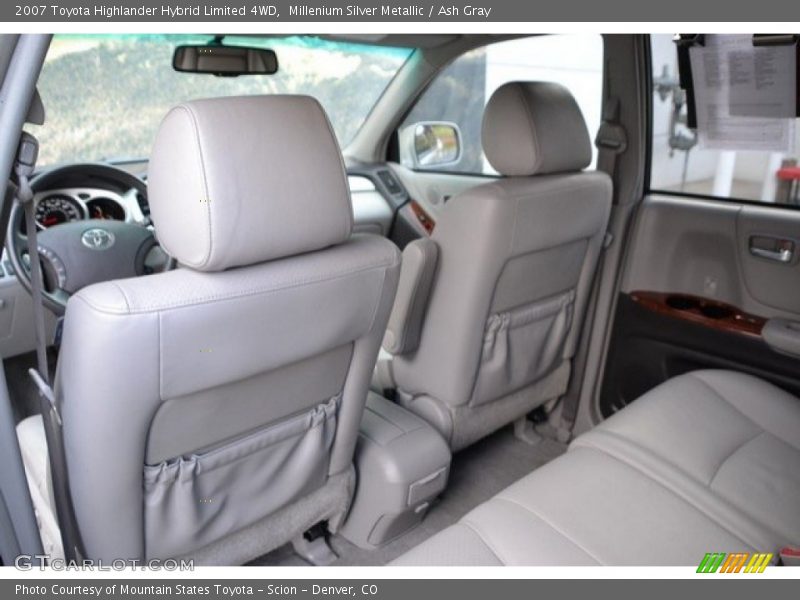 Millenium Silver Metallic / Ash Gray 2007 Toyota Highlander Hybrid Limited 4WD