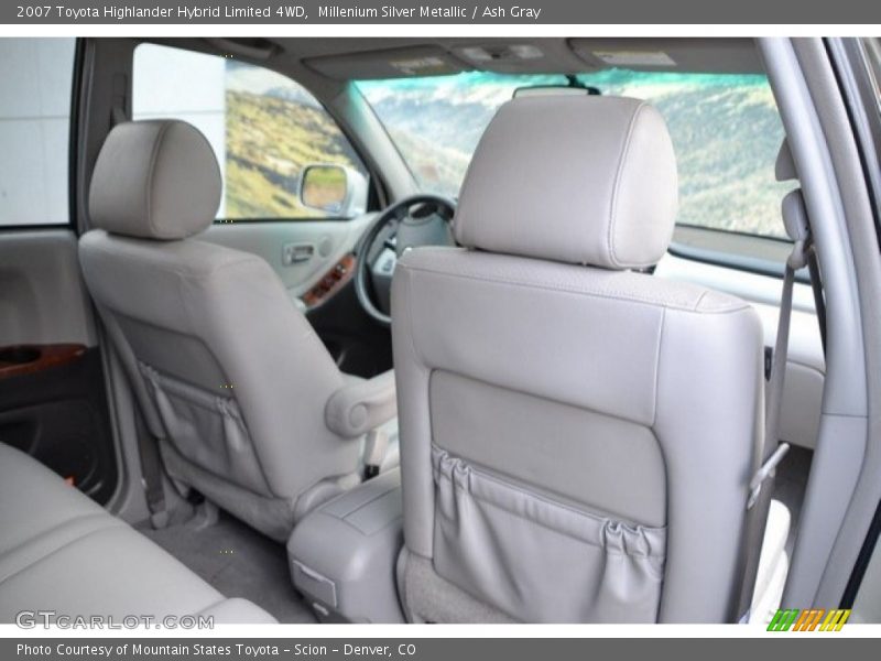 Millenium Silver Metallic / Ash Gray 2007 Toyota Highlander Hybrid Limited 4WD