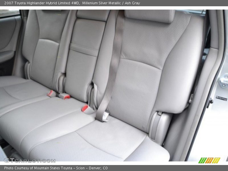 Millenium Silver Metallic / Ash Gray 2007 Toyota Highlander Hybrid Limited 4WD