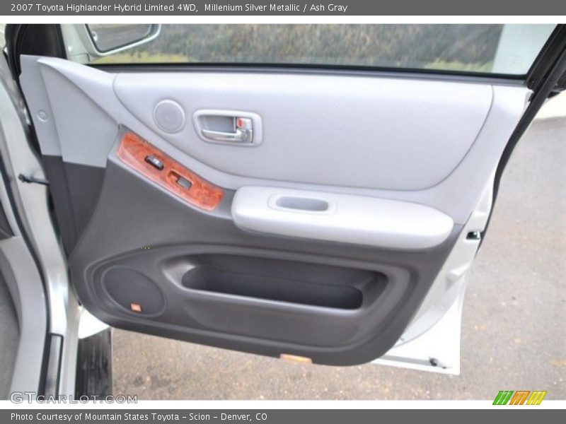 Millenium Silver Metallic / Ash Gray 2007 Toyota Highlander Hybrid Limited 4WD