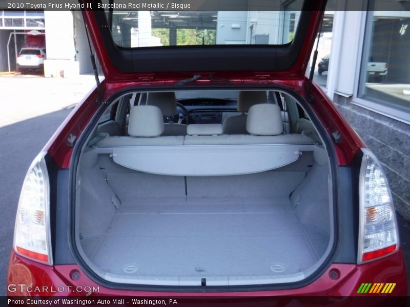 Barcelona Red Metallic / Bisque 2010 Toyota Prius Hybrid III