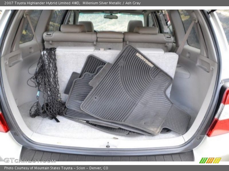 Millenium Silver Metallic / Ash Gray 2007 Toyota Highlander Hybrid Limited 4WD