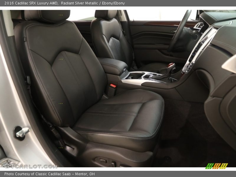 Radiant Silver Metallic / Ebony/Ebony 2016 Cadillac SRX Luxury AWD