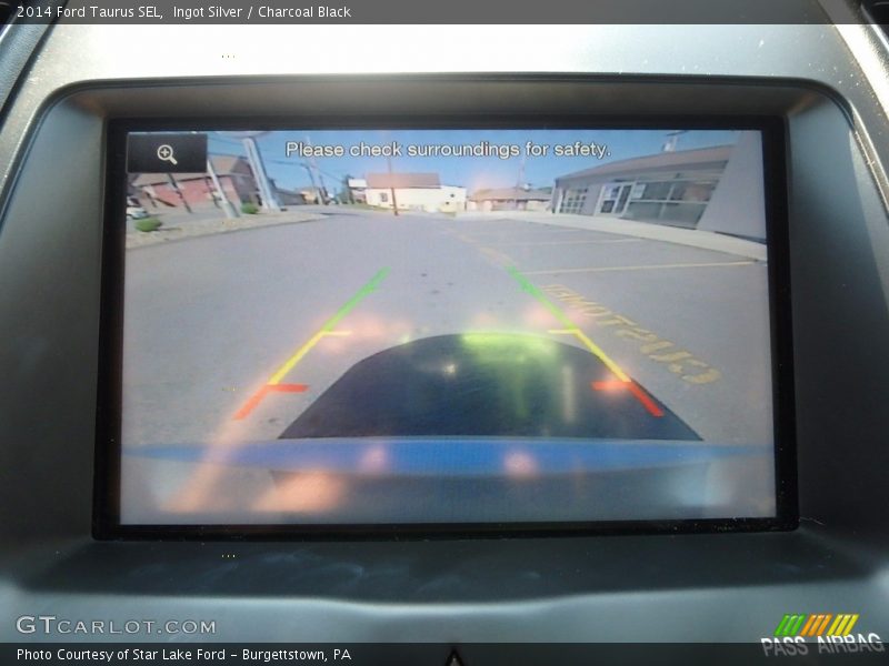 Ingot Silver / Charcoal Black 2014 Ford Taurus SEL