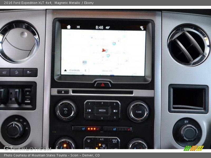 Magnetic Metallic / Ebony 2016 Ford Expedition XLT 4x4