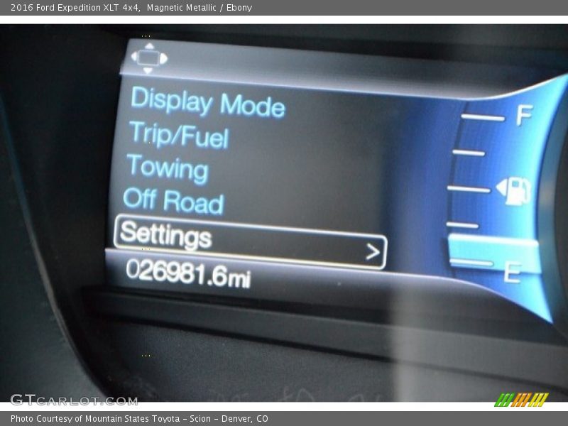 Magnetic Metallic / Ebony 2016 Ford Expedition XLT 4x4